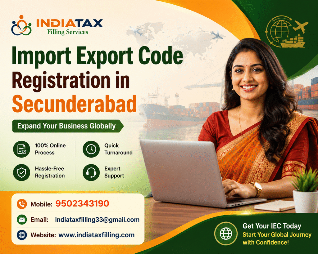 Expert Import Export Code Registration in Secunderabad Services