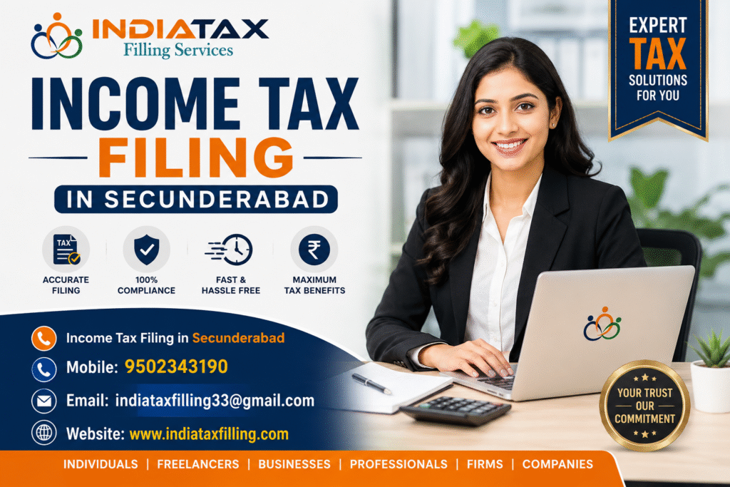Expert Income Tax Return Filing Services in Secunderabad