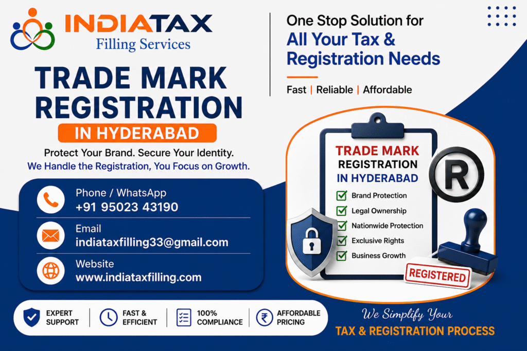 Trademark Registration in Hyderabad - Expert Trademark Services for Businesses