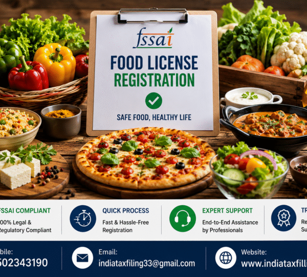 FSSAI License Registration Process in Hyderabad