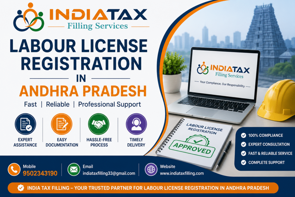 Apply for Labour License Registration in Andhra Pradesh