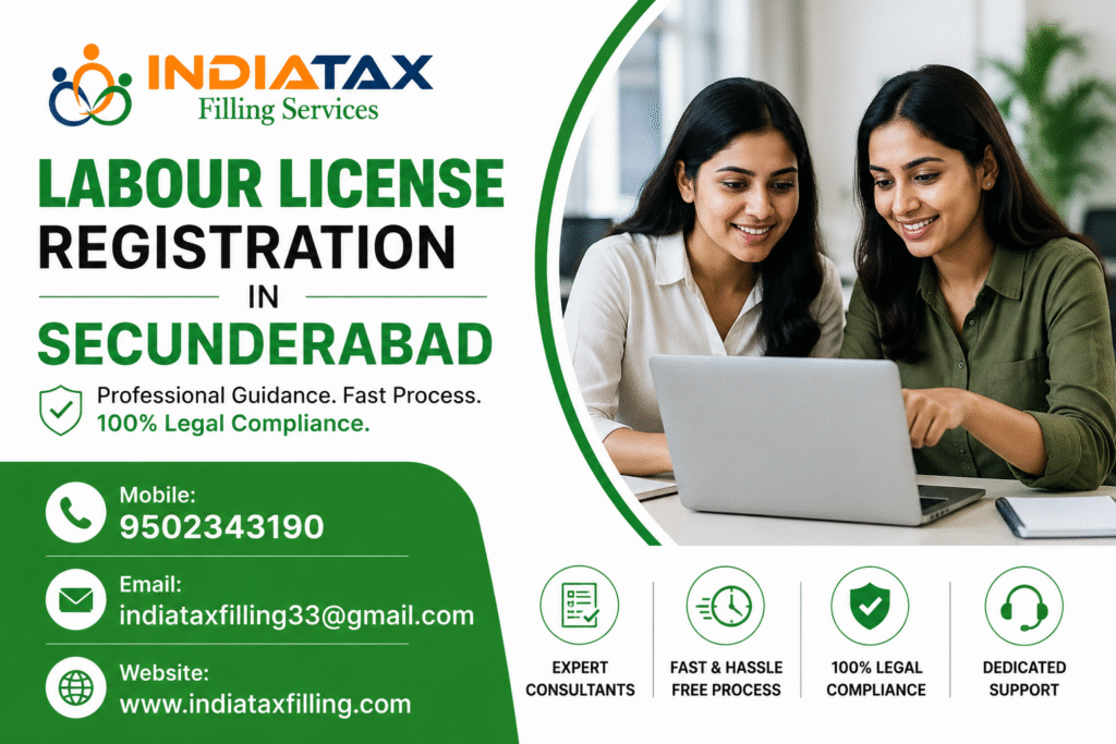 Labour License Registration in Secunderabad – Professional Consultant