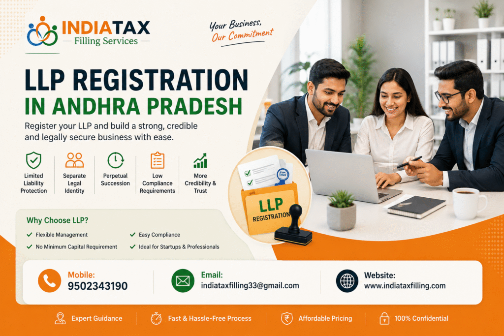 Online LLP Registration in Andhra Pradesh