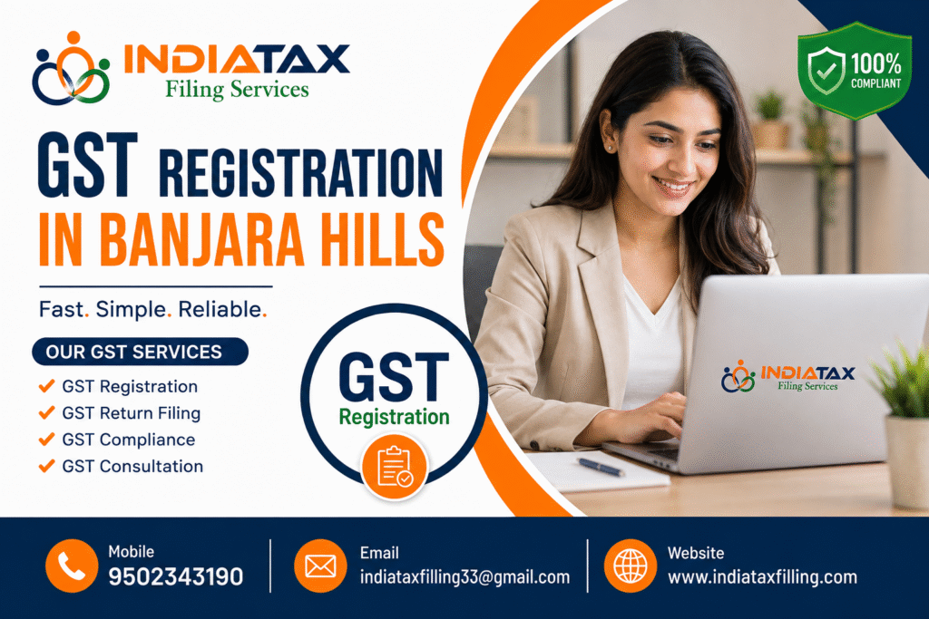 GST Registration in Banjara Hills Services