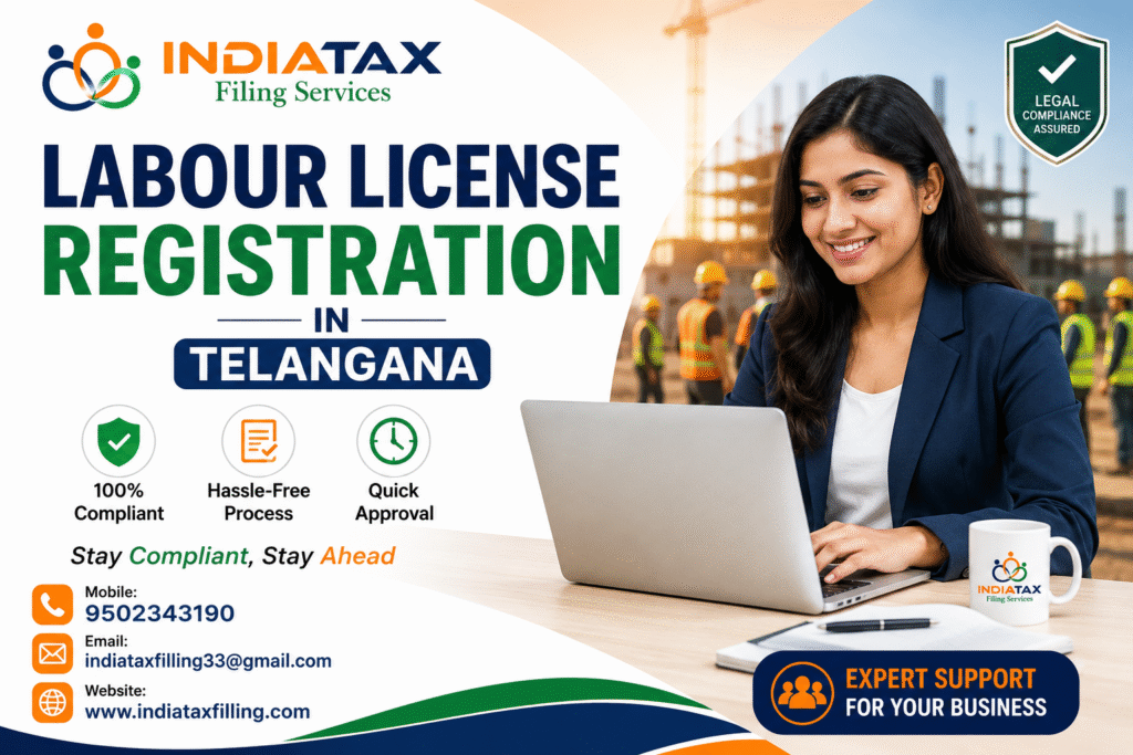 Labour License Registration Telangana process