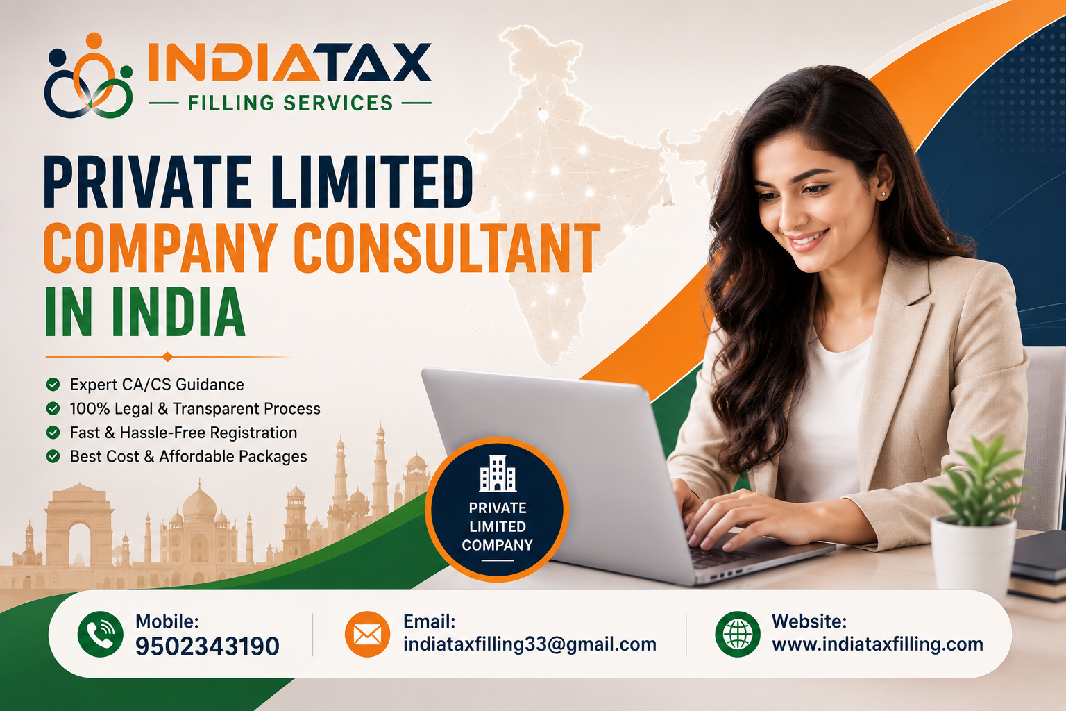 Private Limited Company Consultant in India for Company Registration