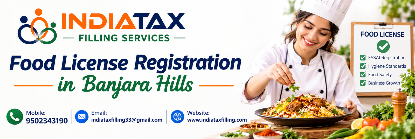 Food License Registration Process in Banjara Hills
