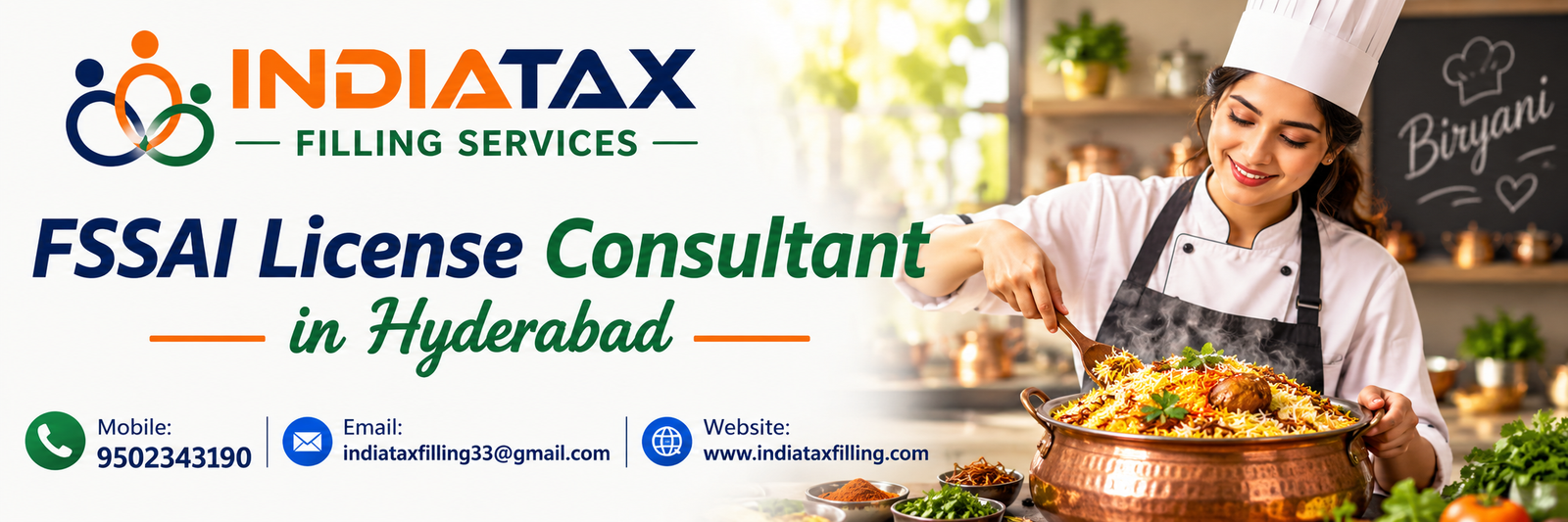 FSSAI License Consultant in Hyderabad