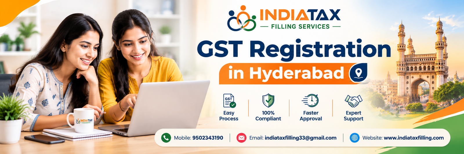 GST Registration in Hyderabad